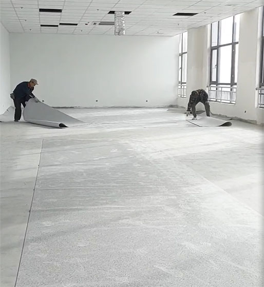 PVC地板施工
