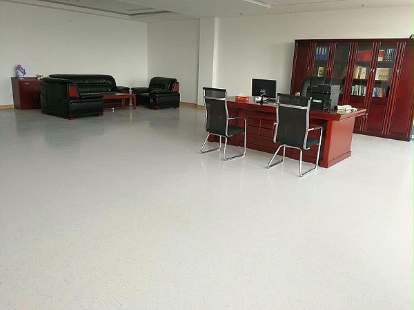 安徽师范大学附属郑蒲港学校博凯PVC复合地板铺设PVC地板