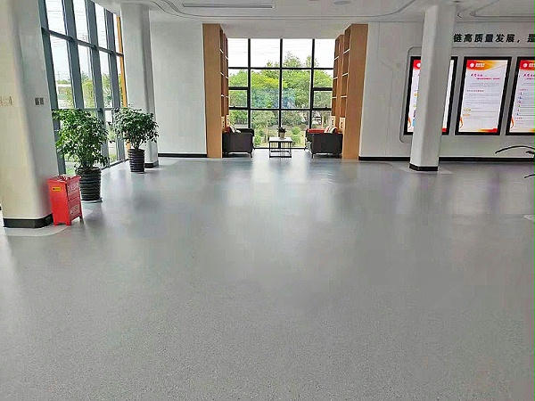 安方科技展厅塑胶地板